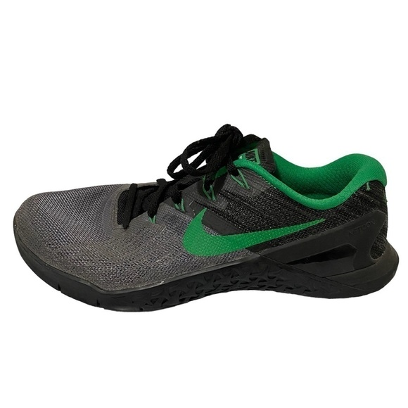 Nike Metcon 3 CrossFit Invictus Black and Green Athletic Workout Sneaker 6.5 - Picture 6 of 12